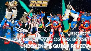 Riobot Super Robot Wars OG SRX Set Unboxing and Quick Review