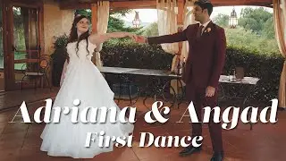 Adriana & Angad — First Dance | Villa Poggio di Gaville, Tuscany (16.10.2025)