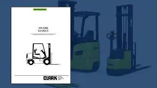 Clark SM‑520R Forklift Manual PDF | GCS GPS, Wiring, Repair & Maintenance