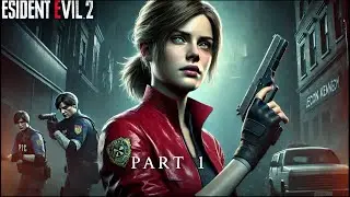 Resident Evil 2 1998 | Claire's A story - Blind Playthrough Part 1