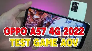 OPPO A57 4G 2022 Snapdragon 680 Test Games AOV Arena Of Valor | Battery Level & Temperatures! 🔥🔥🔥