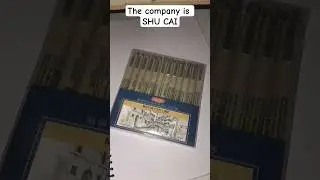 Unboxing my new micron pen set #phonk #markers #fineliners #drawingpen #finelinerpen #micronpen
