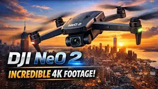 DJI Neo 2 First Flight Over City 😱 | 4K Drone Cinematic Shots#views #djineo #viral #edit  #cinematic
