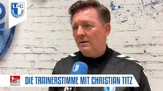 Trainerstimme: Christian Titz vor dem Heimspiel gegen Hertha BSC