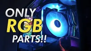 Я собрал игровой ПК, используя только комплектующие с RGB-подсветкой! | OzTalksHW