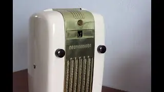 Restauración Radio Westinghouse Modelo Refrigerator H-134 (H-126) de 1947