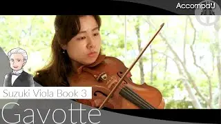 Gavotte | P. Martini | Suzuki Viola Book 3【Recital Version】