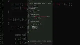 Display reverse number using 1D array in c programming || Array in c || c_47
