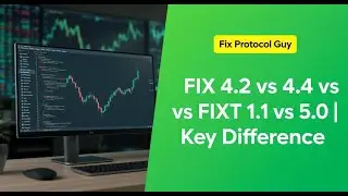 FIX 4.2 vs 4.4 vs FIXT 1.1 vs 5.0 | Key Differences | FixProtocolGuy