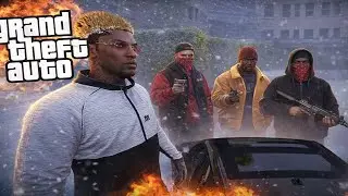 GTA 5 FRANCE - CE GANG VEULENT MA RS6 SINON IL ME TUE? GUERRE EN VILLE
