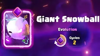 ❄️Giant Snowball Evolution Card Concept!
