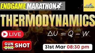 MARATHON- BASIC THERMODYNAMICS 🌟 l GATE/ESE/ AE JE 2025 l l Engg Aptitude🚀