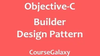 Builder Design Pattern In Objective-C