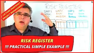 What is a Project Risk Register? A simple, practical example  of spreadsheet to manage project risks