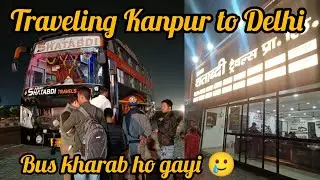 Traveling Kanpur to Delhi via samay shatabdi travels || Kanpur to Delhi || #travel #viral #tranding
