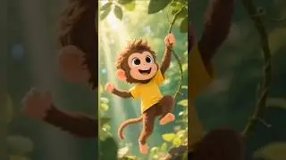Magical Tree and Monkey | The Magic Plant!#trending #viral #youtubeshorts#cartoon #monkey#fypシ゚viral