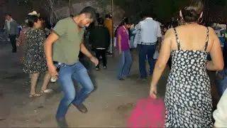 Así bailo la gente de Santiago naranjas Juxtlahuaca en bautizo