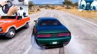 Forza Horizon 5 - Dodge Challenger SRT Demon | High power drifting