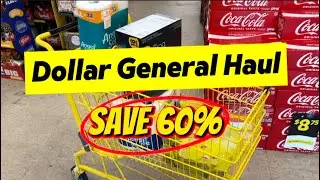 Dollar General Haul 11/01 &mdash; СКИДКА 60% &mdash; Запасайтесь продуктами питания и товарами для дома!