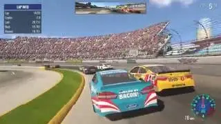 PS4 NASCAR Heat Evolution Martinsville Gameplay