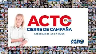 Acto Cierre de Campaña