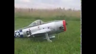 P-47 RC plan.