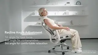 SIHOO S100 Ergonomic Office Chair with Dual Dynamic Lumbar Support