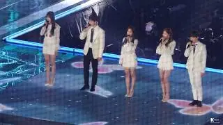 171225 가요대전 Butterfly 지효·육성재·로제·유주·김재환 직캠/ fancam