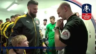 Exclusive Tunnel Cam - Preston 1-2 Arsenal (Emirates FA Cup 2016/17) R3 | Inside Access
