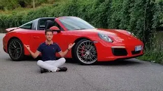 Test su strada Porsche 911 Targa 4S: al mare in supercar [REVIEW]