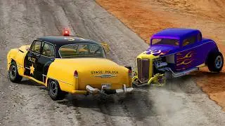 Cars vs Road Rage #118   BeamNG Drive Nation mov