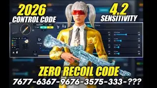 BGMi New Update 4.2 Sensitivity Settings 2026 | PUBG Mobile Sensitivity Settings And Controls
