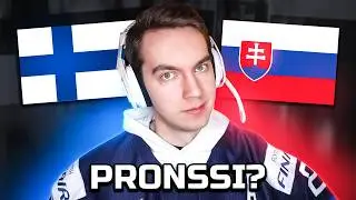 🔴 Suomi vs Slovakia (PRONSSI) *OLYMPIALAISET KISASTUDIO*