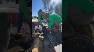 Curb Edging Installation #edgedesign #landscaping