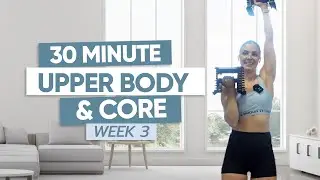 Strong at Home: Upper Body and Core Strength (week 3)