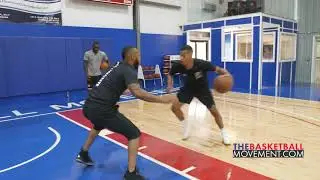 NBA Trae Bell-Haynes Works Out With Trainer Rob Yanders at The Basketball Movement