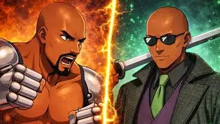 Mortal Kombat Jax vs Matrix Morpheus | Featuring Deadpool, Black Panther, Waka Flocka, Black Ranger
