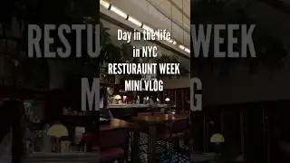I love my life, my friends, and my Food. One thing about me ima eat it!😭❤️ #restaurantweek #nyc