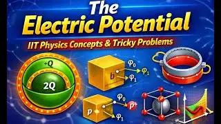 The Electric Potential | IIT Physics Concepts & Tricky Problems ⚡📘🔋📐