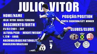 J&Uacute;LIO VITOR - Ponta Esq/Left Winger - Highlights 2025