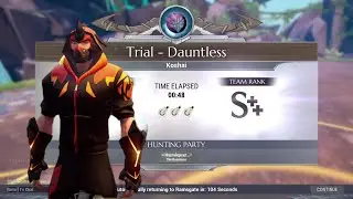(0:48) CHAIN BLADE TEMPEST SOLO DAUNTLESS TRIALS KOSHAI