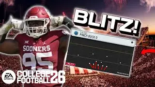 EASY NANO BLITZ IN COLLEGE FOOTBALL 26! (INSANE PRESSURE)