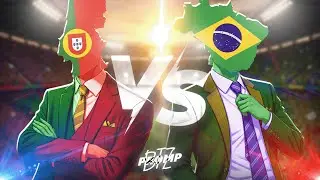 A IA criou uma Batalha de Rimas Insana: Brasil vs Portugal | PrompBtz