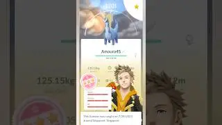 Amaura Evolution to Aurorus | 100% Perfect IV