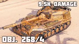 Object 268 Version 4 WoT &ndash; 1Kills, 9,5K Damage