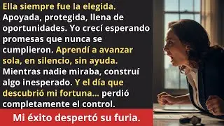 Ella Siempre Tuvo Apoyo y Oportunidades, Yo Solo Promesas Vacías. Cuando Descubrió Mi Fortuna Ine...