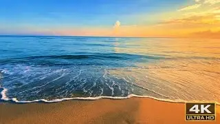 Relaxing Sea Waves ASMR 4K | Natural Ocean Sounds for Sleep & Focus Vol 35
