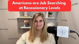 Американцы ищут работу на уровне, сопоставимом с рецессией.
