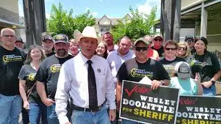 Wesley Doolittle For Montgomery County Sheriff Early Voting May 20-24