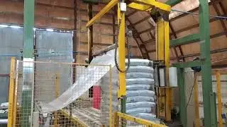 Baltic Bark wrapping machine